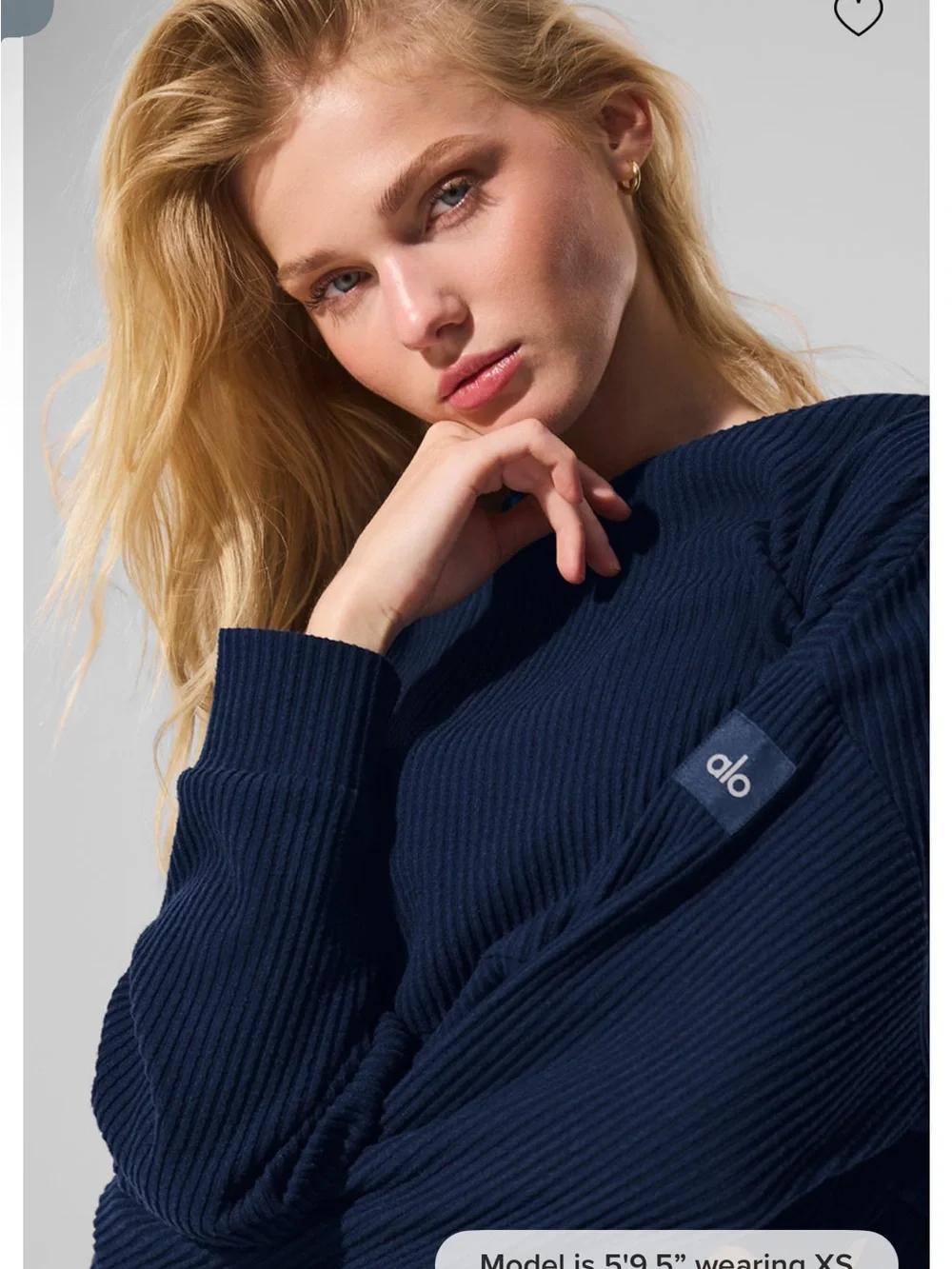 Alo Muse Hoodie - Navy
